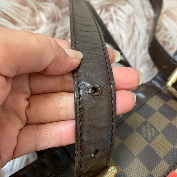 Authentic Louis Vuitton Hampstead MM medium Damier Ebene bag - Picture 15 of 16